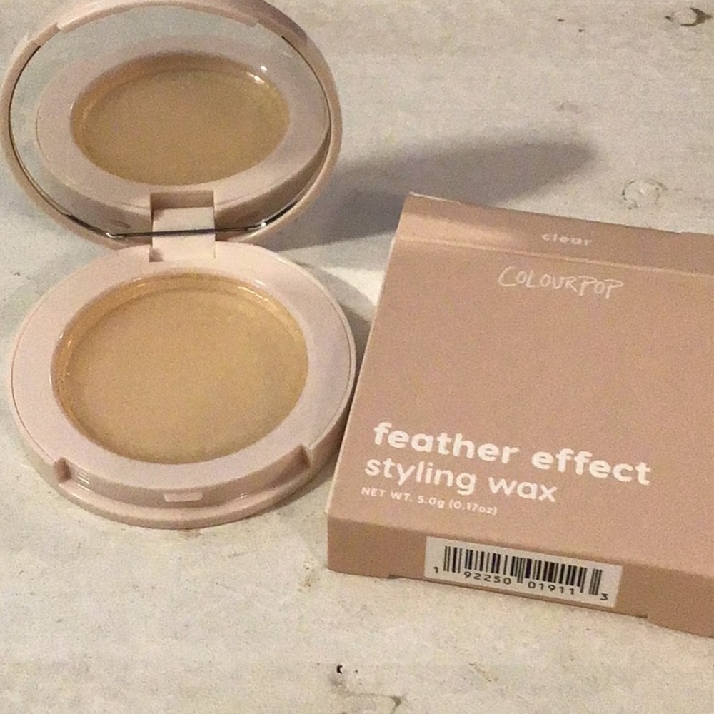 Colourpop feather effect brow styling wax Clear New In Box